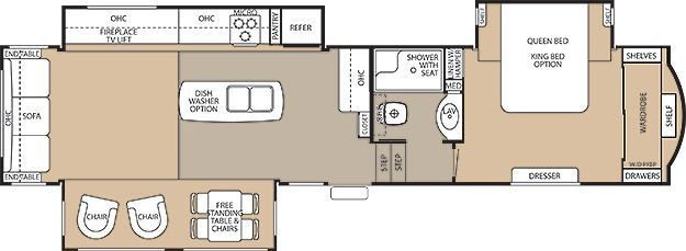 2015 Forest River RV Cedar Creek 36CKTS