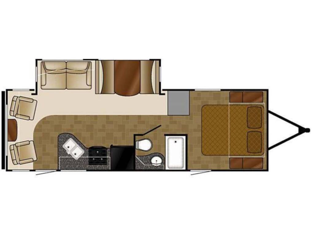 2015 Heartland North Trail 26LRSS