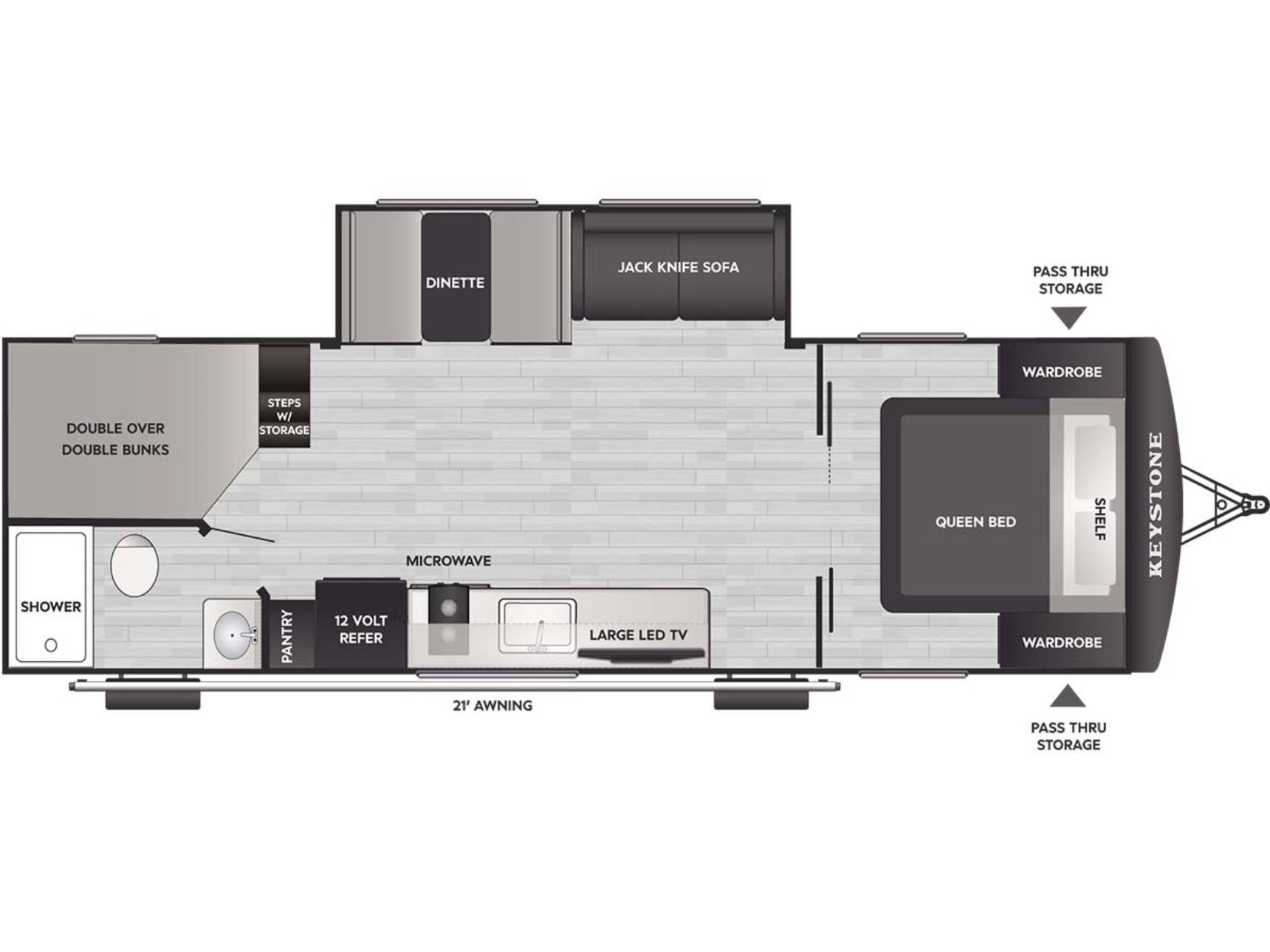 2026 Keystone RV Passport 260BHCWE