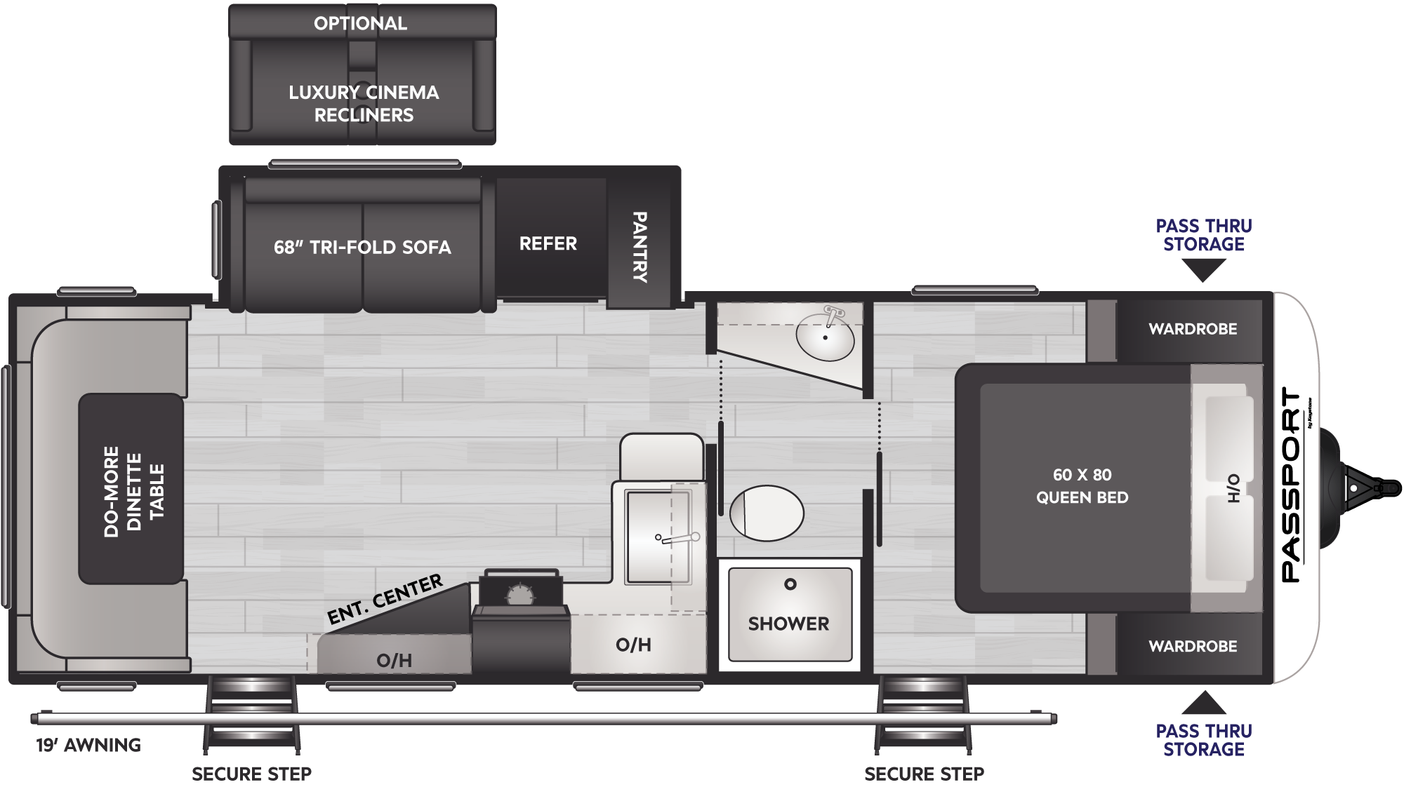 2026 Keystone RV Passport 253RDWE