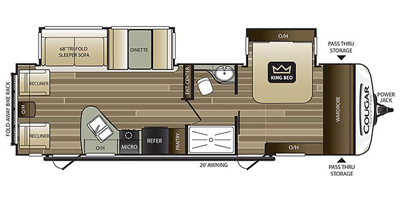 2018 Keystone RV Cougar 29RLDWE